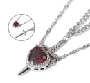 Love Dagger Necklace