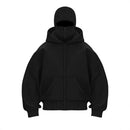 Men's Hooded Zip-Up Baseball Jacket