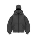 Men's Hooded Zip-Up Baseball Jacket